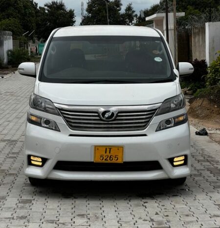 
								Unregistered 2010 Toyota Veilfire full									