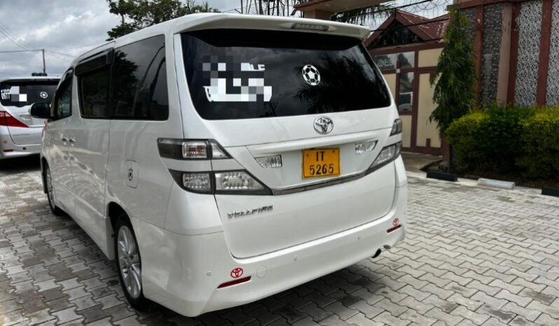 
								Unregistered 2010 Toyota Veilfire full									